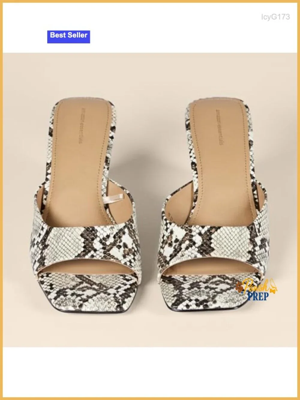 Women's Wedge Sandals with Memory Foam Insole - Faux Leather